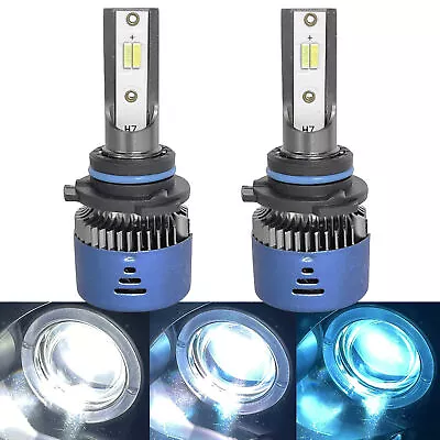 9006 10000K LED Kit Headlight Bulb Switchback 6K 8K 10K White Blue Strobe Light • $29.99