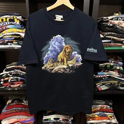 Vintage 2000's Disney's Animal Kingdom T Shirt M The Lion King • $17