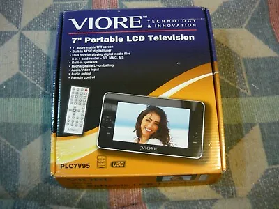 Viore PLC7V95 7  Portable LCD Television • $54.95