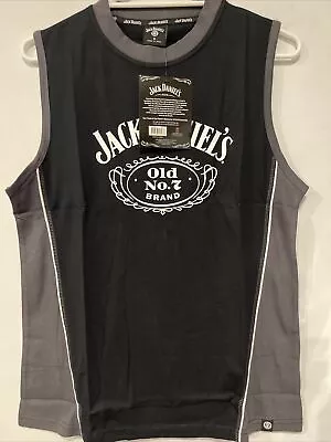 Jack Daniels Tennessee Whiskey Singlet Top Tank Top Size Small - Old No 7 NWT • $25.99