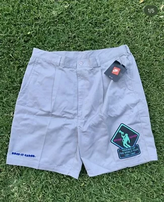 VINTAGE DEADSTOCK NIKE BRYAN ADAMS 90s TOUR CAST AND CREW SHORTS XL  • $185