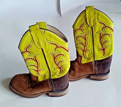 Kids Old West Cowboy Boots Ages 3 - 4 Pueblo Western Store • $24.75