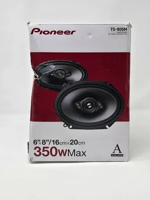 Pioneer TS-800M 6. 8 Inch - 4-way 350 W Max Power 11mm Tweeter - Open Box • $50