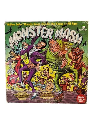 UNTESTED Monster Mash  Million Seller  Novelty Songs Peter Pan Records￼ LP • $33
