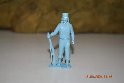 Vintage Marx Captain Gallant Playset 4729 Powder Blue Sentry At Ease Figure • $5.99