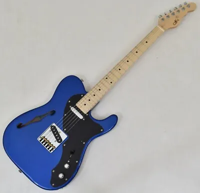 G&L USA ASAT Classic Thinline Guitar Midnight Blue Metallic 4092 • $1695