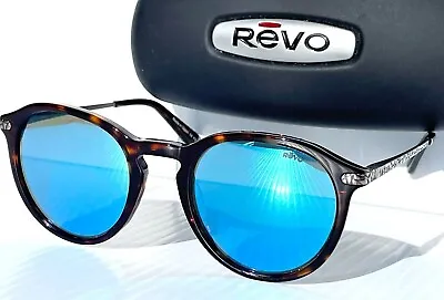 $148.88 • Buy NEW Revo PYTHON 3 Tortoise Design POLARIZED Blue Water Sunglass 1177 02 H2O