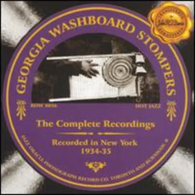 Georgia Washboard Stompers - Complete Recordings New Cd • $24.60