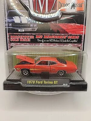 M2 Machines 1:64 Detroit-Muscle 1970 Ford Torino GT (Orange) Release 07 • $24.99