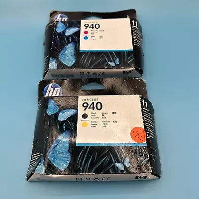 Lot Of 2x HP 940 Printheads C4900A C4901A PRO 8000 8500 Exp 2015 • $38.98