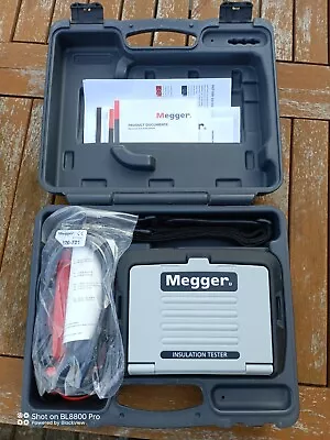Megger MIT330 Insulation And Continuity Tester - Black • £150
