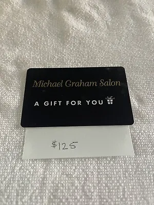 Gift Card For Michael Graham Salon Naperville Spa Hair Beauty. • $85