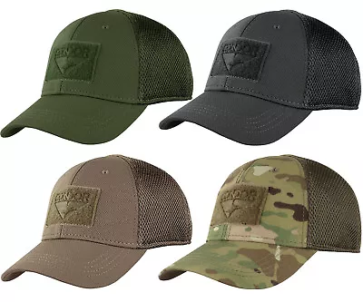 Condor 161140 Tactical Flex Mesh Fit Military Combat Fitted Baseball Cap Hat • $19.95