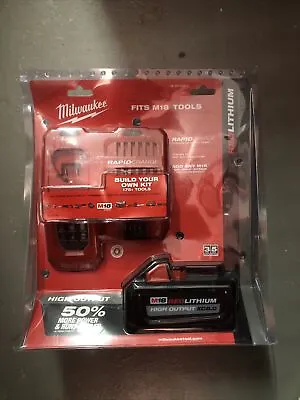 Milwaukee 48-59-1880 Red Lithium Xc8.0 Battery & Rapid Charger Kit ** • $139.99