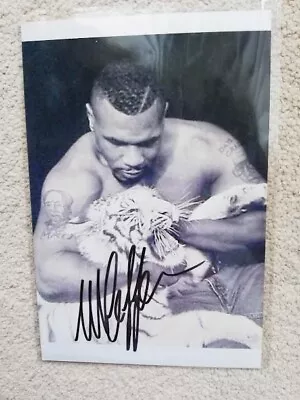 Mike Tyson World Heavyweight Champion Hand-signed Photograph • £49.95