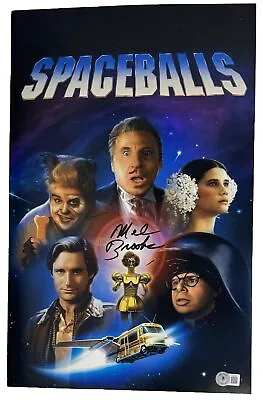Mel Brooks Signed Autograph Spaceballs 11x17 Movie Poster Photo Beckett COA • $249.99