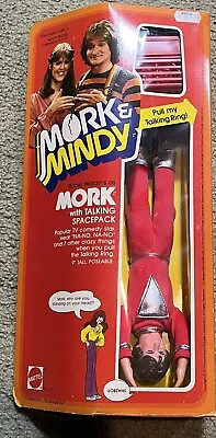 1979 Mattel No. 1276 Robin Williams As Mork W Talking Space Pack Works! Nice Box • $79.95