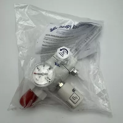 Medical Oxygen Regulator & Flowmeter - Bullnose Medireg O2 - CHECK DESCRIPTION • £99.99