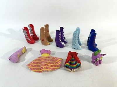 My Little Pony Equestria Girls Accessory Lot - Boots Dresses & Spike • $17.50
