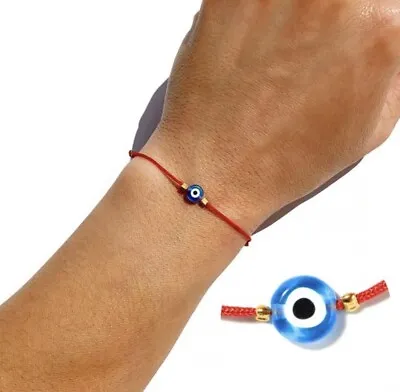 Evil Eye Bracelet Red String Jewelry Women Mal De Ojo Friendship Protection • $8