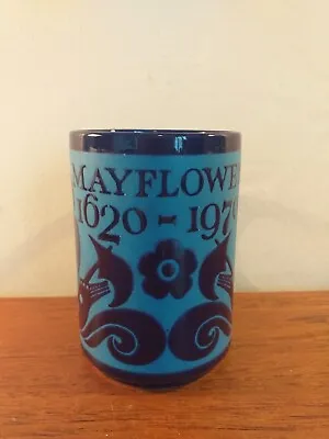 Hornsea John Clappison Mug Mayflower 1970 Blue Good Condition  • £35