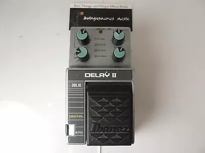Vintage Ibanez DDL10 Delay II Effects Pedal Free USA Shipping • $129.99