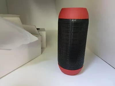 NEW Pulse Portable Black & Red Wireless Bluetooth Music Speaker & Light Show 39T • $19.95