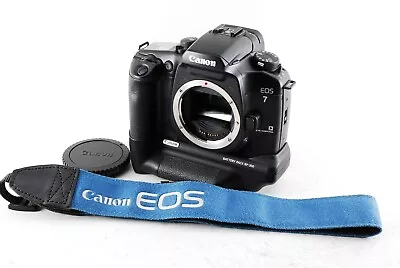 Excellent++++ CANON EOS 7 ELAN 7 SLR 35mm Film Camera Body W/ BP-300 #2828 • $199