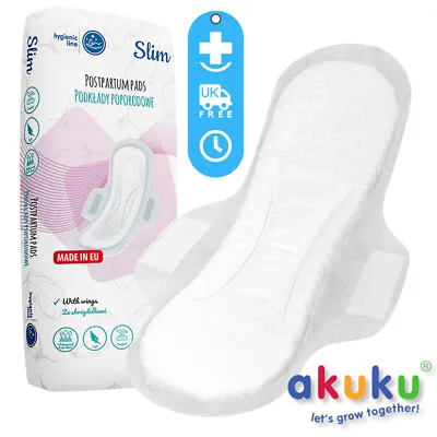 Maternity Pads 10-pack Extra Long Maxi Thick Slim With Wings Absorbent Sanitary • £5.95