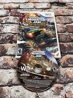 Monster Jam: Path Of Destruction (Nintendo Wii 2010) No Manual • $6.79