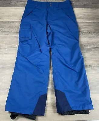 Marmot Pants Mens L Blue Ski Snowboard Snow Skiing Snowboarding • $49