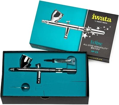 Iwata HP-TH Hi-Line Airbrush – 0.5mm, 1/2 Oz Cup, Made In Japan