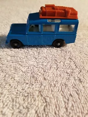 Matchbox Lesney Blue Land Rover Safari 12 England • $12.99