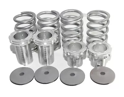 For 95-99 Mitsubishi Eclipse Coilover Lowering Coil Spring Kits Adj.Silver • $29.75