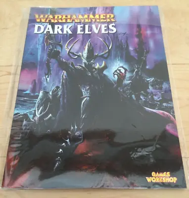 DARK ELVES Warhammer Armies Codex Workshop Book • 2001 Edition • NEW SEALED • £23.71
