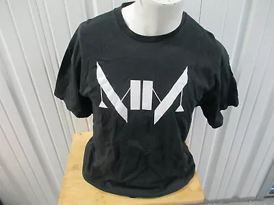 VINTAGE Delta MARILYN MANSON LOGO XL BLACK T-SHIRT GLAM SPOOKY KIDS METAL  • $29.99