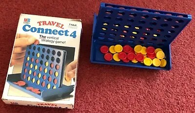 £3.99 • Buy CONNECT 4 Family Board Game Travel Games  COMPLETE