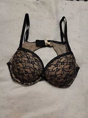 £7.19 • Buy Aerie Ella Gel Laced Covered Underwire Bra Padded Size 34B
