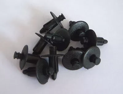 SAAB 9-3 And 9-5 Interior Door Panel Mounting BLACK Push Clips (x10) 92152011 • $12