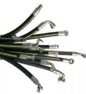 £15.95 • Buy 1/4  Hydraulic Hose With BSP Fittings 1/8  BSP & 1/4  BSP Option Of Fittings