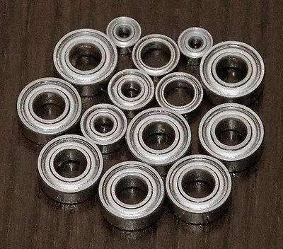 (14pcs) TAMIYA 1:10 VANQUISH BUGGY Metal Sealed Ball Bearing Set • $12.99