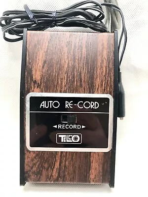 Rare Vintage Telco Auto Re-cord Voice Recorder Dictation Machine  • $49.99