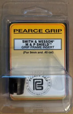 Pearce Grip Frame Insert For S&W M&P Shield 9mm 40SW Cavity Plug PG-FIMPS - NEW • $7.99