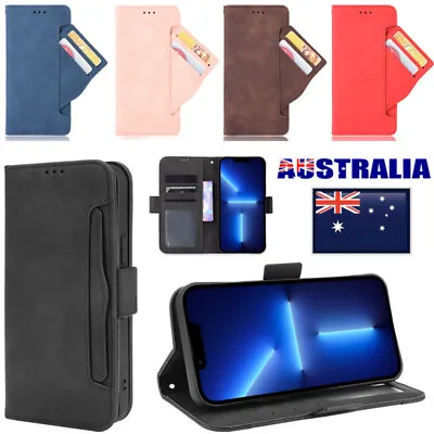 $3.22 • Buy Magnetic Leather Wallet Case Cover For IPhone 14 13 12 11 Pro Max Plus XS XR 8 7