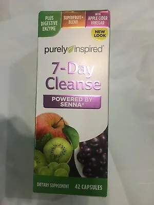 Purely Inspired 7-Day Cleanse. Powered By Senna. 42 Cap. Exp. 05/2026 • $12.25