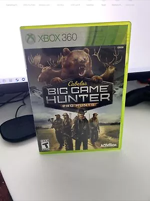 Cabela's Big Game Hunter: Pro Hunts (Microsoft Xbox 360 2014) • $27.90