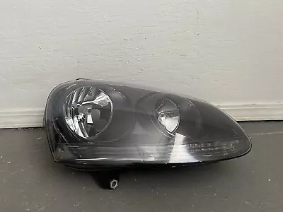 $176.70 • Buy VW MK5 Golf/Jetta 05-10 DEPO Headlight W/ Black Housing (Pass Side)(Aftermarket)