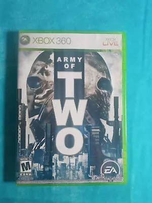 $10 • Buy Army Of Two (Microsoft Xbox 360, 2008) Complete Xbox 360 Game