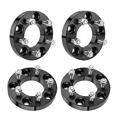 4Pcs 1  5x5 To 5x4.5 Wheel Spacers Adapters 12x1.5 Studs 5x127 To 5x114.3 • $66.99