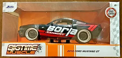 JADA 2021 BIGTIME Muscle Borla 2010 Ford Mustang GT #31322 1:24 Scale Diecast • $29.99